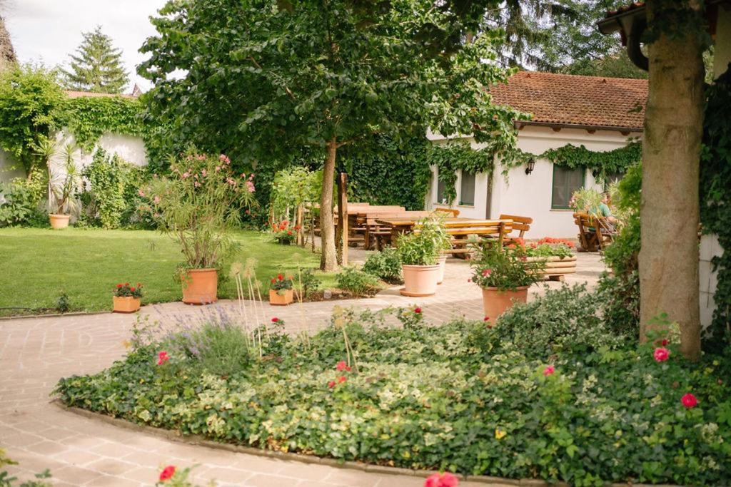 Hotel-Restaurant-Vinothek Felix Sommer Auersthal Buitenkant foto